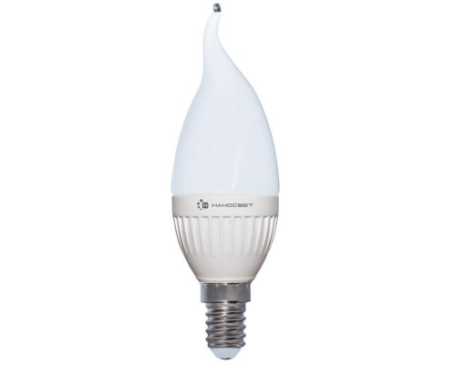 Лампа светодиодная Наносвет E14 6,5W 2700K матовая LC-CDT-6.5/E14/827 L216 Лампа светодиодная Наносвет E14 6,5W 2700K матовая LC-CDT-6.5/E14/827 L216
