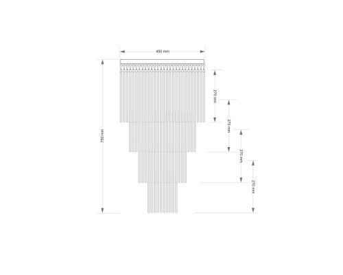 Потолочная люстра KUTEK FILAGO FIL-PLM-7(P)450/270 Потолочная люстра KUTEK FILAGO FIL-PLM-7(P)450/270