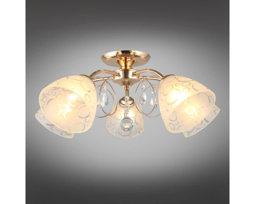 Потолочная люстра Omnilux Caldiero OML-29007-05 Потолочная люстра Omnilux Caldiero OML-29007-05