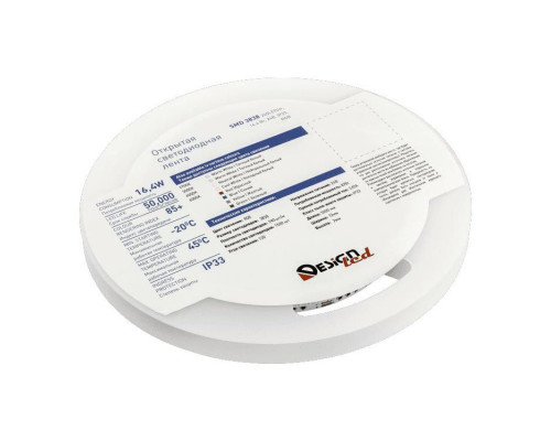 Светодиодная влагозащищенная лента DesignLed 16,4W/m 240LED/m 3838SMD разноцветный 5M 005762