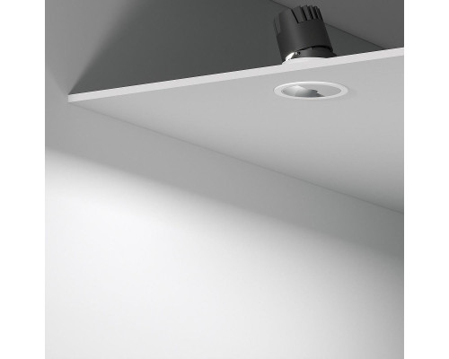 Встраиваемый светодиодный светильник Elektrostandard Inline 25090/LED 10W 4000K белый/хром a064611 Встраиваемый светодиодный светильник Elektrostandard Inline 25090/LED 10W 4000K белый/хром a064611