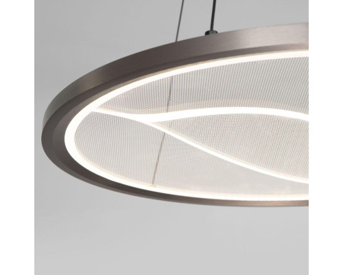 Подвесной светодиодный светильник Eurosvet Occhio 40026/1 LED серый Подвесной светодиодный светильник Eurosvet Occhio 40026/1 LED серый