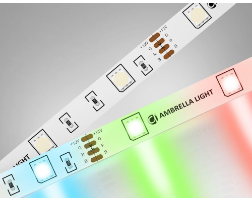 Светодиодная лента Ambrella Light 7,2W/m 30LED/m 5050SMD RGB 5M GS2201 Светодиодная лента Ambrella Light 7,2W/m 30LED/m 5050SMD RGB 5M GS2201