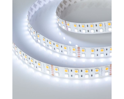 Светодиодная лента Arlight 32W/m 144LED/m 5060SMD разноцветный/теплый белый 5M 012327(2)