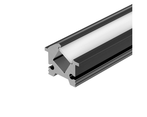 Профиль встраиваемый Arlight SL-Bevel-H12-F13-2000 Anod Black 043749 Профиль встраиваемый Arlight SL-Bevel-H12-F13-2000 Anod Black 043749