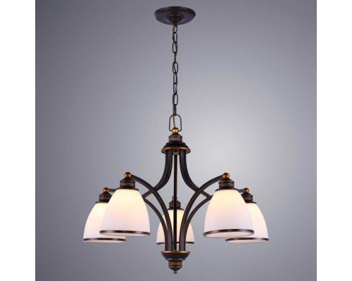 Подвесная люстра Arte Lamp Bonito A9518LM-5BA Подвесная люстра Arte Lamp Bonito A9518LM-5BA