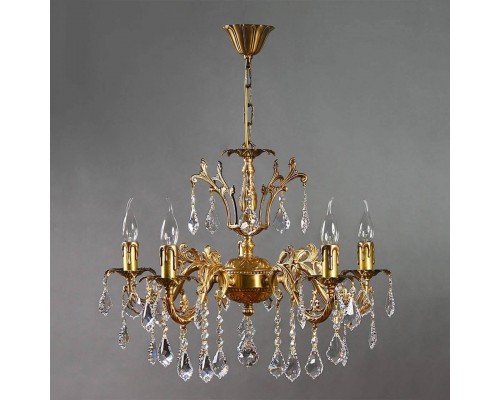 Подвесная люстра Ambiente Granada 2118/5 AB Leaf Crystal Подвесная люстра Ambiente Granada 2118/5 AB Leaf Crystal