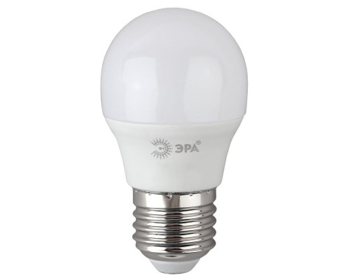 Лампа светодиодная ЭРА E27 8W 2700K матовая LED P45-8W-827-E27 R Б0053028 Лампа светодиодная ЭРА E27 8W 2700K матовая LED P45-8W-827-E27 R Б0053028