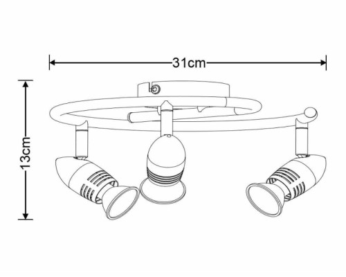 Светодиодный спот Lucide Caro-Led 13955/14/03 Светодиодный спот Lucide Caro-Led 13955/14/03