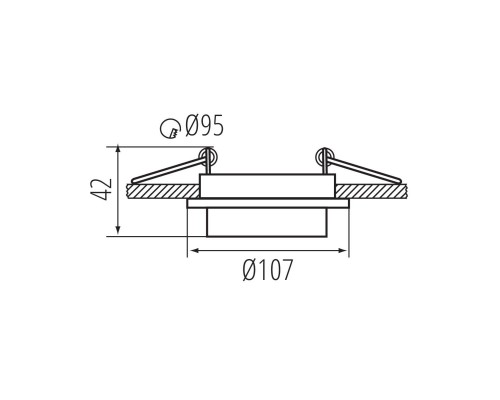 Точечный светильник Kanlux AGEO DSO-W 33166