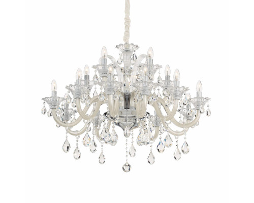 Подвесная люстра Ideal Lux Colossal SP15 Avorio 081564 Подвесная люстра Ideal Lux Colossal SP15 Avorio 081564