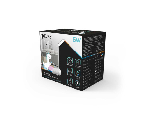 Настольная светодиодная лампа Gauss GT7011 Настольная светодиодная лампа Gauss GT7011