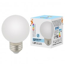 Лампа светодиодная Volpe E27 3W 6000K матовая LED-G60-3W/6000K/E27/FR/С UL-00006956