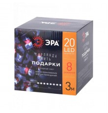 Светодиодная гирлянда ЭРА нить 220V холодный белый ENIN-3P Б0041895