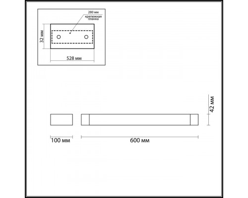 Настенный светодиодный светильник Odeon Light Hightech Arno 3888/18WB