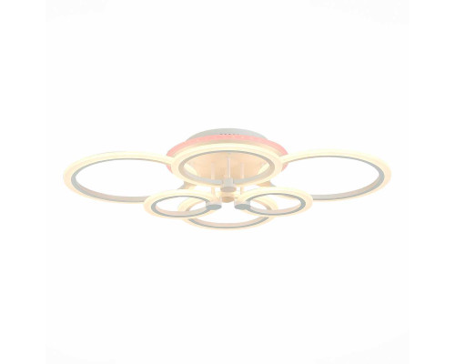 Потолочная светодиодная люстра Evoluce Cerina SLE500552-06RGB Потолочная светодиодная люстра Evoluce Cerina SLE500552-06RGB