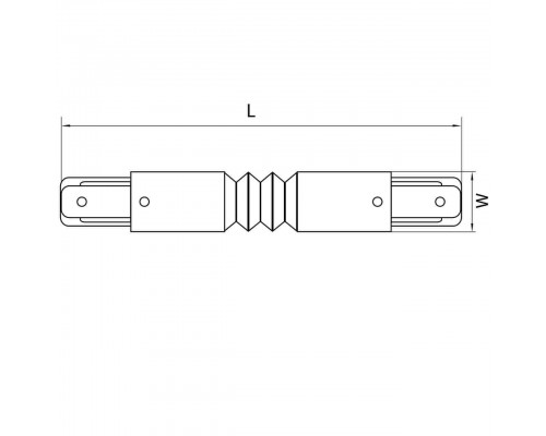 Коннектор гибкий Lightstar Barra 502156