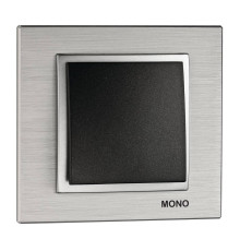 Выключатель Mono Electric Despina/ Larissa одноклавишный графит 500-002025-100