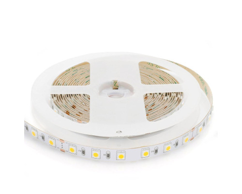Светодиодная лента Apeyron 15W/m 60LED/m 5050SMD теплый белый 5M 00-338 Светодиодная лента Apeyron 15W/m 60LED/m 5050SMD теплый белый 5M 00-338