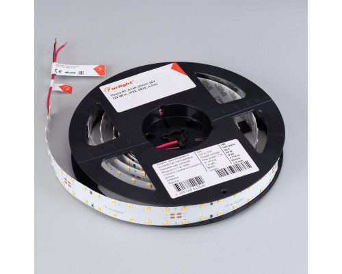 Светодиодная лента Arlight 22W/m 140Led/m 2835SMD теплый белый 4,7M RT-A140-20mm 24V Warm3500 028001