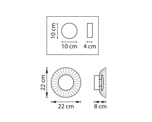 Бра Lightstar Celesta 809013