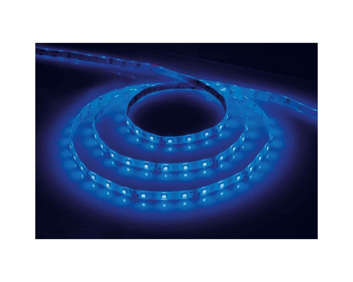 Светодиодная влагозащищенная лента Feron 4,8W/m 60LED/m 2835SMD синий 5M LS604 27677 Светодиодная влагозащищенная лента Feron 4,8W/m 60LED/m 2835SMD синий 5M LS604 27677