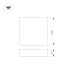 Потолочный светодиодный светильник Arlight IM-Quadro-Emergency-3H-S350x350-33W Day4000 041009