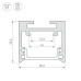 Профиль Arlight SL-Line-2522-2500 Black 033737
