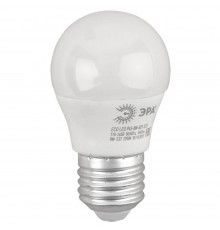 Лампа светодиодная ЭРА E27 8W 2700K матовая ECO LED P45-8W-827-E27 Б0030024