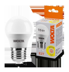 Светодиодная лампа WOLTA 25Y45GL7.5E27