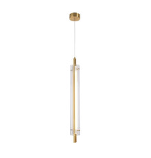 Подвесной светодиодный светильник Indigo Vitreo 11067/B/1P Brass V000175L