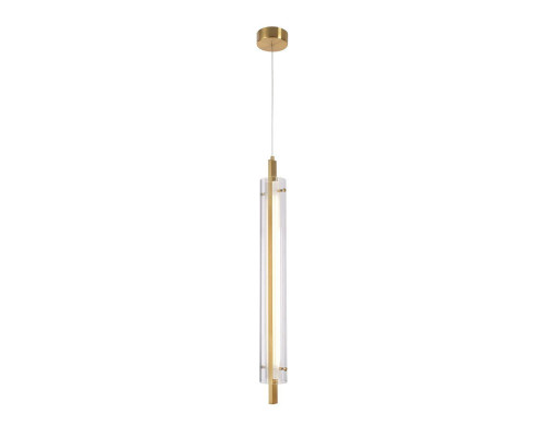 Подвесной светодиодный светильник Indigo Vitreo 11067/B/1P Brass V000175L Подвесной светодиодный светильник Indigo Vitreo 11067/B/1P Brass V000175L