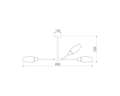 Подвесная люстра Eurosvet Thalia 60140/9 золото