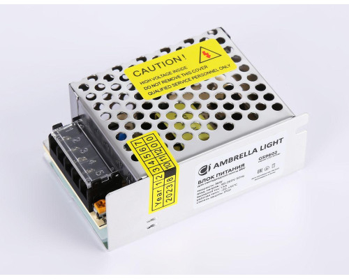 Блок питания Ambrella light Illumination LED Driver 24V 36W IP20 1,5A GS9602 Блок питания Ambrella light Illumination LED Driver 24V 36W IP20 1,5A GS9602