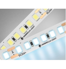 Светодиодная лента Ambrella Light 14,4W/m 180LED/m 2835SMD холодный белый 5M GS3203