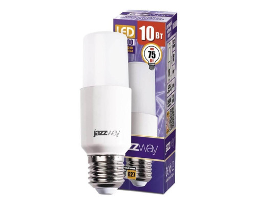 Лампа светодиодная Jazzway E27 10W 6500K матовая 5000858