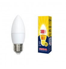 Лампа светодиодная E27 11W 3000K матовая LED-C37-11W/WW/E27/FR/NR UL-00003815