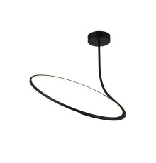 Подвесной светодиодный светильник Italline IT013-6025 black 3000K