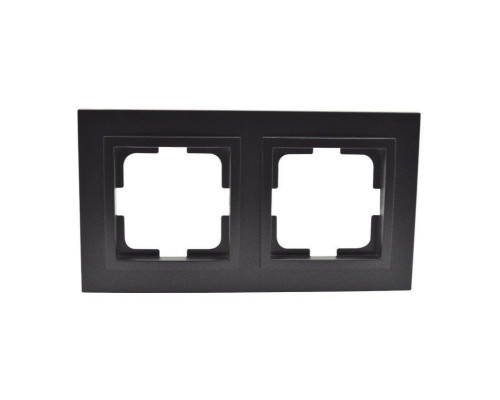 Рамка 2-постовая Mono Electric Despina графит 102-200000-161 Рамка 2-постовая Mono Electric Despina графит 102-200000-161