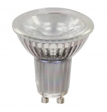 Лампа светодиодная диммируемая Lucide GU10 5W 2700K прозрачная 49007/05/60