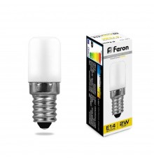 Лампа светодиодная Feron E14 2W 2700K Матовая LB-10 25295