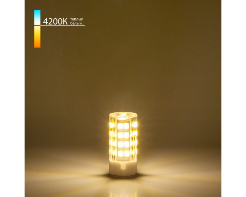 Лампа светодиодная Elektrostandard G4 7W 4200K прозрачная a049592 Лампа светодиодная Elektrostandard G4 7W 4200K прозрачная a049592