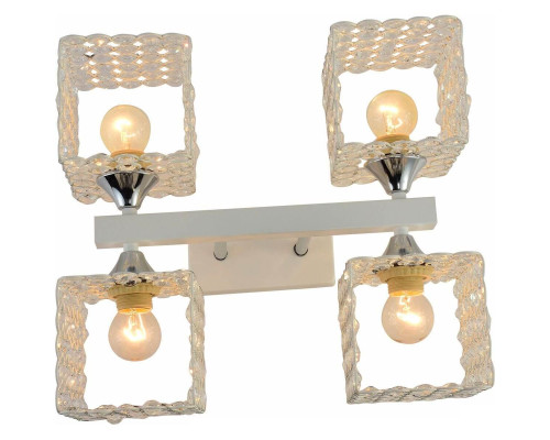 Потолочная люстра Reluce 01335-0.3-04 WH+CR Потолочная люстра Reluce 01335-0.3-04 WH+CR