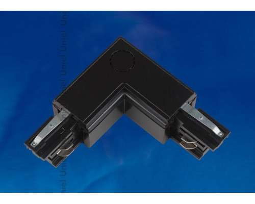Соединитель для шинопроводов L-образный внешний Uniel UBX-A21 Black 09763 Соединитель для шинопроводов L-образный внешний Uniel UBX-A21 Black 09763