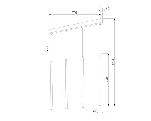 Подвесной светильник TK Lighting 6426 Piano White Подвесной светильник TK Lighting 6426 Piano White
