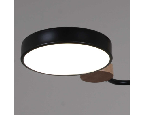 Светильник потолочный Reluce 03326-0.3-05 BK+WOOD