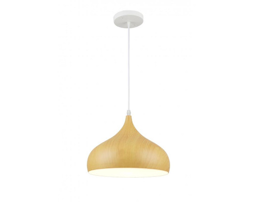 Подвесной светильник IMEX MD.5796-1-P-WT+WOOD