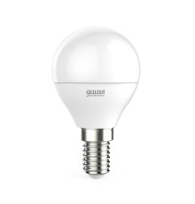 Лампа светодиодная Gauss E14 10W 6500K матовая 53130