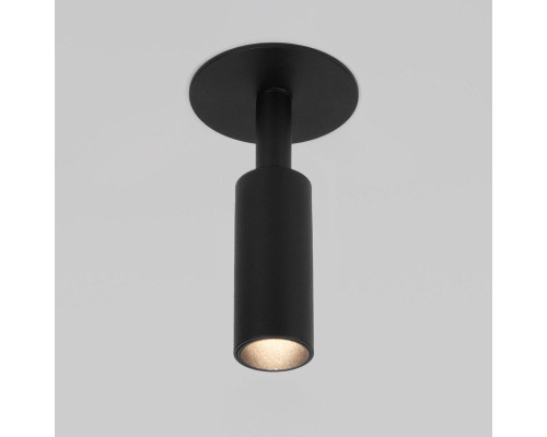 Встраиваемый светодиодный спот Elektrostandard Diffe 25039/Led черный a058218 Встраиваемый светодиодный спот Elektrostandard Diffe 25039/Led черный a058218
