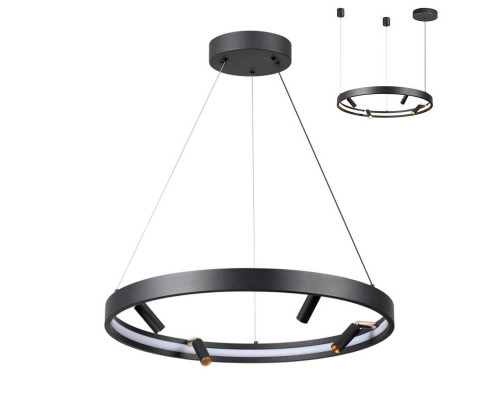Подвесная светодиодная люстра Odeon Light Hightech Fonda 4317/58L Подвесная светодиодная люстра Odeon Light Hightech Fonda 4317/58L